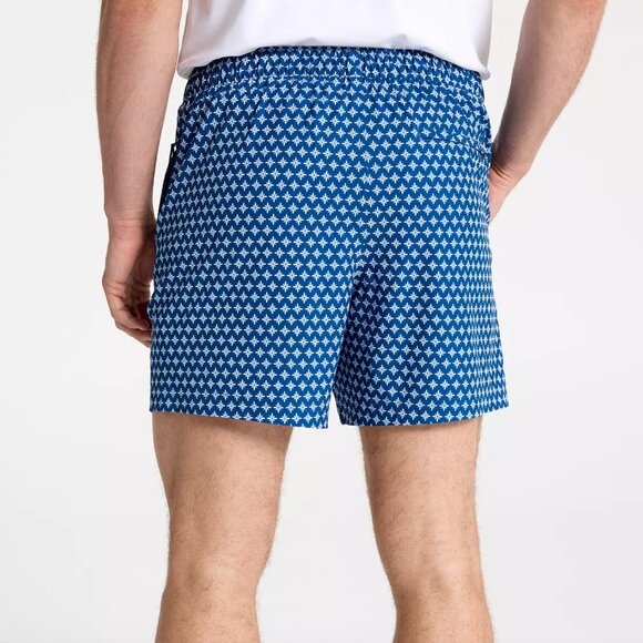 VRST Men's 6" Resort Short, Deep Denim Print, Medium, NWT - Picture 5 of 7